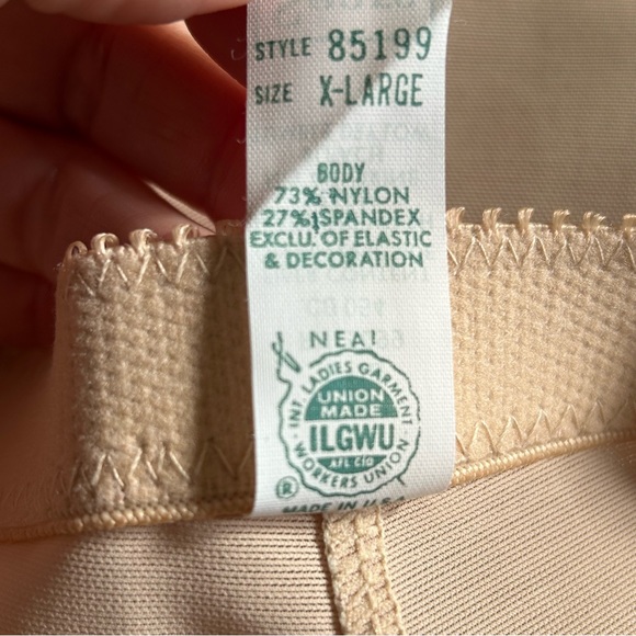 Vintage 1960’s Sears Shape Wear Size XL Paper Tag Union made - Picture 5 of 5
